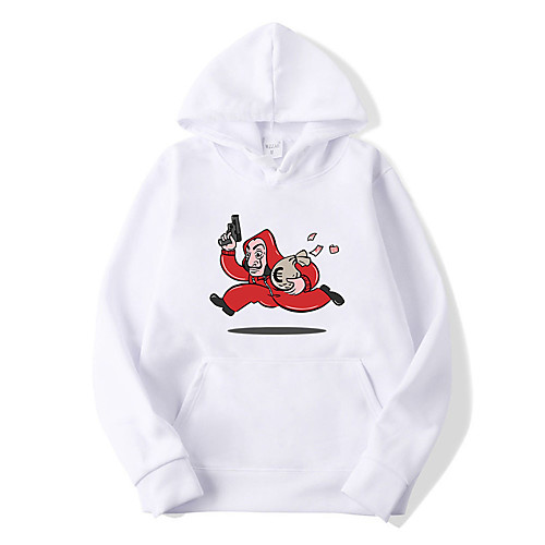 

Inspired by la casa de papel Dali Cosplay Costume Hoodie Pure Cotton Print Printing Hoodie For Men's / Women's