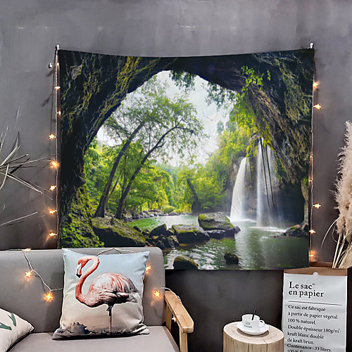 

Home Living Tapestry Wall Hanging Tapestries Wall Blanket Wall Art Wall Decor Forest Tree Tapestry Wall Decor