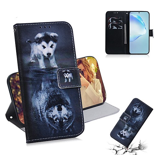 

Case For Samsung Galaxy A20e / Galaxy Note 10 / Galaxy Note 10 Plus Wallet / Card Holder / Flip Full Body Cases Animal PU Leather For Galaxy S20 Ultra/A01/A21/A51/A71/A81/A91/A70E