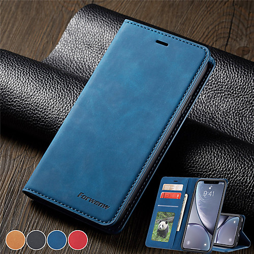 

Luxury Magnetic Wallet Flip Leather Case For Xiaomi Redmi Note 8 Pro Note 7 Pro Note 7S Card Stand Cover