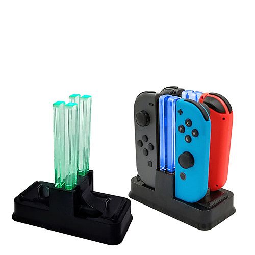 

Charging Dock For Nintend Switch Joy-con Controller LED Type-C Charger For Nintendo Switch Pro NS Switch LED Charging Dock Station Charger Cradle For Nintendo Switch 4 In 1 Charging Stand