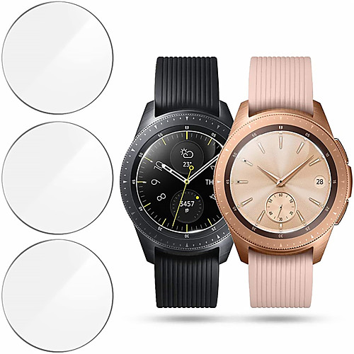 

3 PCS Screen Protector for Samsung Galaxy Watch 46mm/42mm Smart Watch Tempered Glass Film Anti-Scratch High Definition Shield
