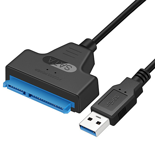 

USB 3.0 SATA 3 Cable Sata to USB 3.0 Adapter Up to 6 Gbps Support 2.5 Inches External HDD SSD Hard Drive 22 Pin Sata III Cable