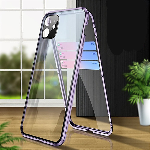

Magnetic Adsorption Tempered Glass Double Sided Case For Iphone 11 /11Pro Coque 360 Protective Cases for Iphone 11 Pro Max