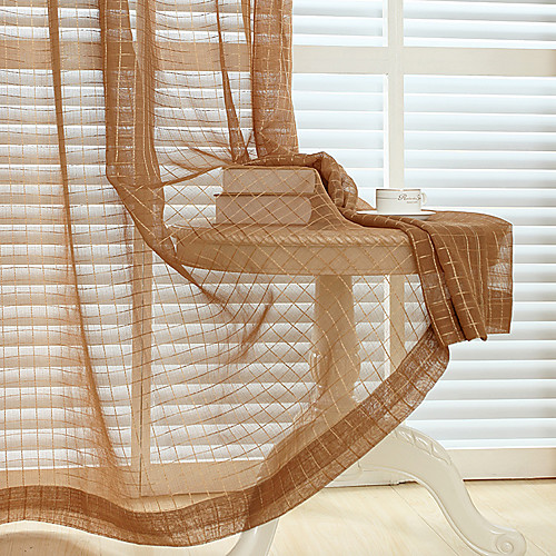 

Two Panel Modern Minimalist Style Square Lattice Translucent Window Screen Living Room Bedroom Window Screen