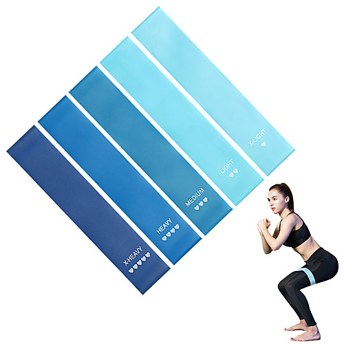 

Resistance Loop Exercise Bands Resistance Bands Sports Emulsion Pilates Exercise & Fitness Gym Workout Adjustable Durable Resistance Training Myofascial Release, Trigger Point Therapy, Muscle Knots