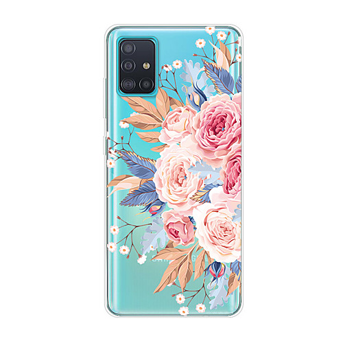 

Case For Samsung Galaxy S10 / Galaxy S10 Plus / Galaxy S10 E Transparent / Pattern Back Cover Flower TPU For Galaxy S20/S20 Plus/S20 Ultra/Note 10 Plus/A20E/A51/A71