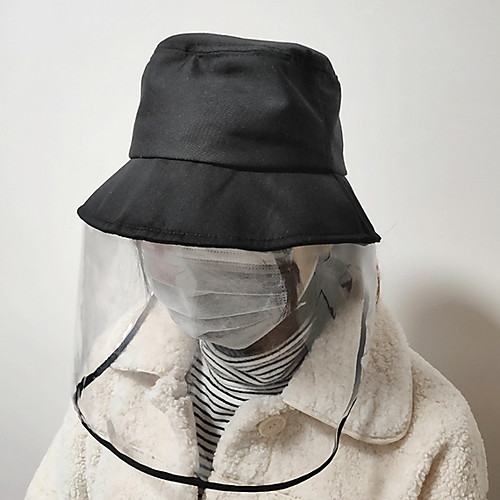 

Women's Basic Polyester Full-face Protective Hat /Summer Outdoor Gardening / Foldable / Beach / Sunscreen Sun Hat Big Brim Cap