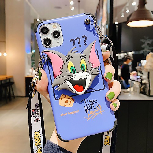 

Phone Case For Apple Back Cover iPhone 12 Pro Max 11 SE 2020 X XR XS Max 8 7 6 iPhone 11 Pro Max SE 2020 X XR XS Max 8 7 6 IMD Pattern Cartoon TPU