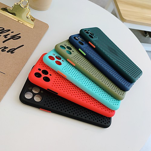 

Case For Apple iPhone 11 / iPhone 11 Pro / iPhone 11 Pro Max Shockproof Back Cover Solid Colored TPU
