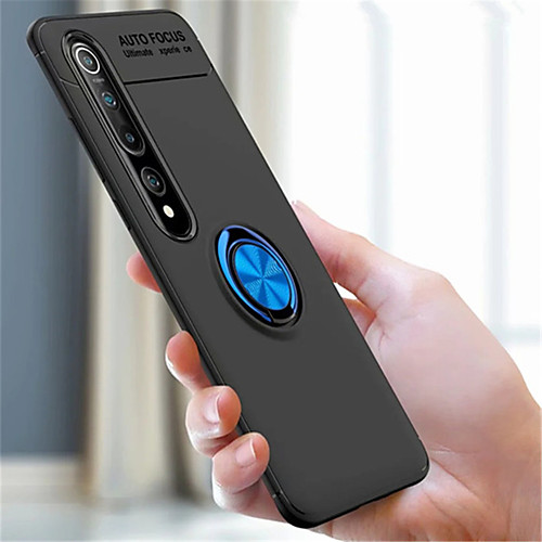 

Case For Xiaomi Redmi Note 8 Pro / Xiaomi Mi 10 / Xiaomi Mi 10Pro Ring Holder Back Cover Solid Colored TPU / Metal