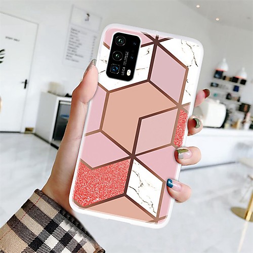 

Case For Huawei P Smart 2019/Honor 8A/Y7 2019 Ultra-thin / Frosted / Pattern Back Cover Geometric Pattern / Marble TPU For Huawei P Smart Z/Y6 2019/Honor 8X/20/20 Pro/9x/9x Pro/P40 Pro
