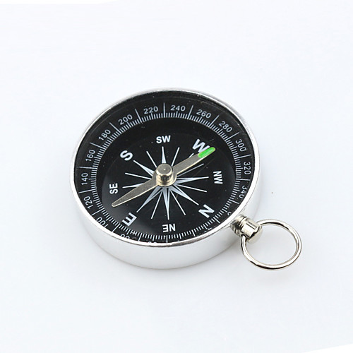 

Compasses Gift Compass Convenient Alumium Alloy Camping / Hiking Camping / Hiking / Caving Traveling 1 pcs Silver