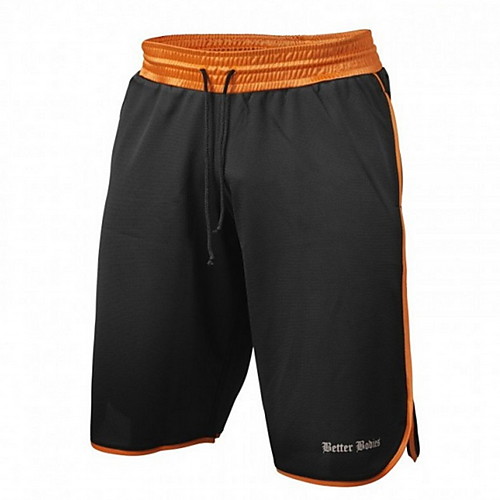 

Men's Sporty Shorts Pants Multi Color Knee Length White Red Orange
