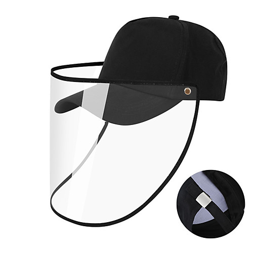 

Hiking Hat Pollution Protection Mask Waterproof Sunscreen Breathable Ultraviolet Resistant Solid Color POLY Cotton Blend Spring Summer for Men's Women's Camping / Hiking Hunting Fishing Fuchsia Black