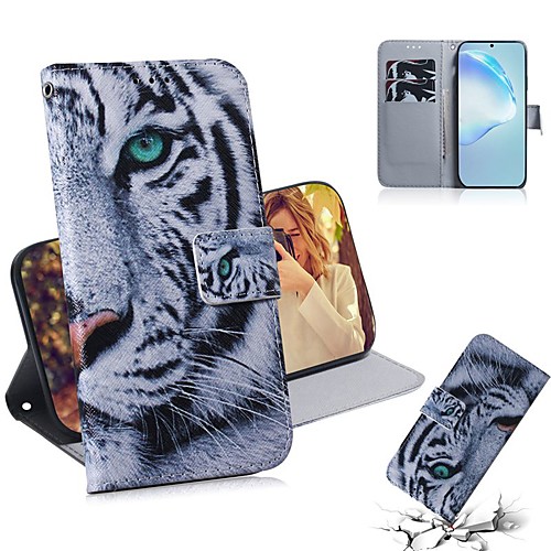 

Case For Samsung Galaxy A20e / Galaxy Note 10 / Galaxy Note 10 Plus Wallet / Card Holder / Flip Full Body Cases Animal PU Leather For Galaxy S20 Ultra/A01/A21/A51/A71/A81/A91/A70E