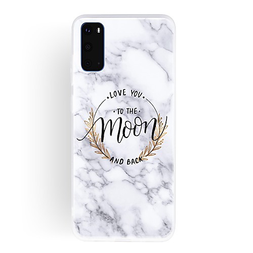 

Case For Samsung Galaxy Galaxy A20e / Samsung Galaxy A10s / Samsung Galaxy A20s Ultra-thin / Frosted / Pattern Back Cover Word / Phrase / Marble TPU