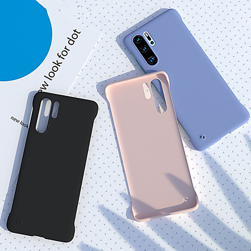 

Case For Huawei HUAWEI P40 / HUAWEI P40 PRO Frosted Back Cover Solid Colored PC