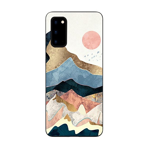 

Case For Samsung Galaxy Galaxy S10 / Galaxy S10 Plus / Galaxy S10 E Frosted / Pattern Back Cover Scenery TPU