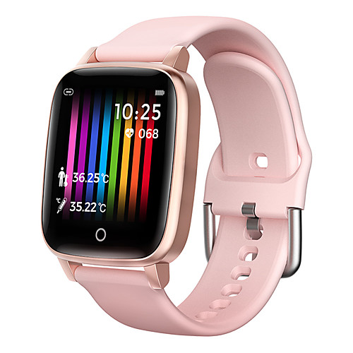 

LITBest T1-S Men Women Smartwatch Android iOS Bluetooth Waterproof Touch Screen Heart Rate Monitor Blood Pressure Measurement Sports Timer Stopwatch Pedometer Call Reminder Activity Tracker