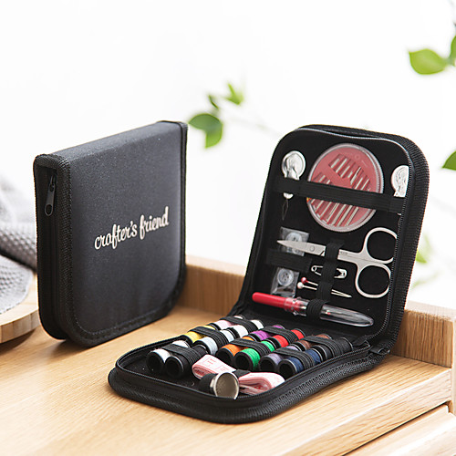 

Creative Handmade Sewing Tool 10pcs Set Home Travel Sewing Box Portable Sewing Needle Box Sewing Kit