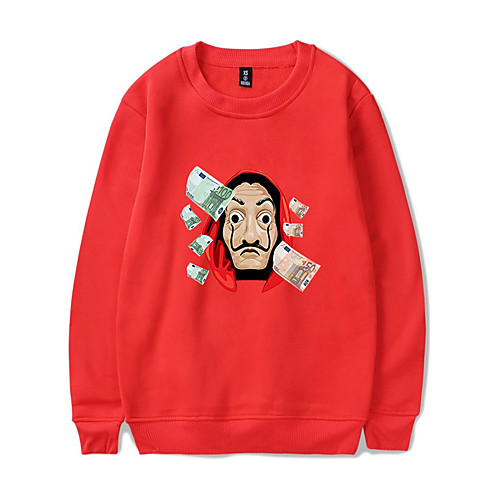 

Inspired by la casa de papel Dali Cosplay Costume Hoodie Pure Cotton Print Printing Hoodie For Men's / Women's