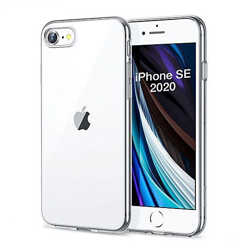 

Protective case For iPhone SE 2020 case Slim Soft Transparent High Clear TPU Phone Cases For iPhoneSE 2020