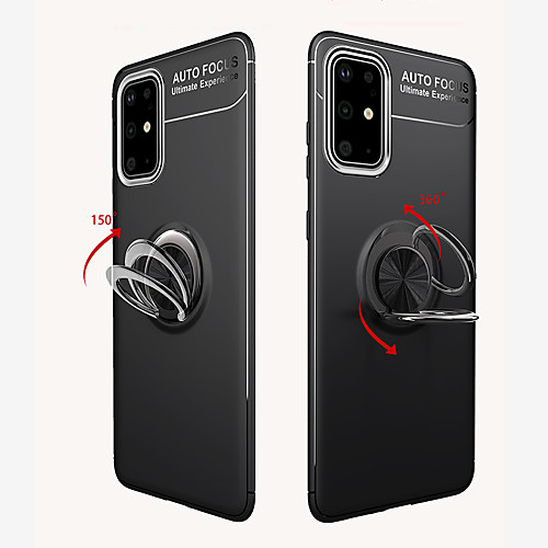 

Case For Samsung Galaxy S20 Plus / S20 Ultra / S20 Shockproof / Ring Holder Back Cover Armor TPU