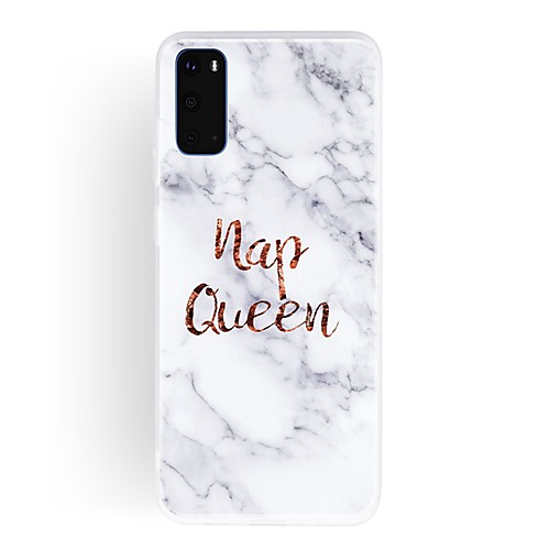 

Case For Samsung Galaxy Galaxy A20e / Samsung Galaxy A10s / Samsung Galaxy A20s Ultra-thin / Frosted / Pattern Back Cover Word / Phrase / Marble TPU