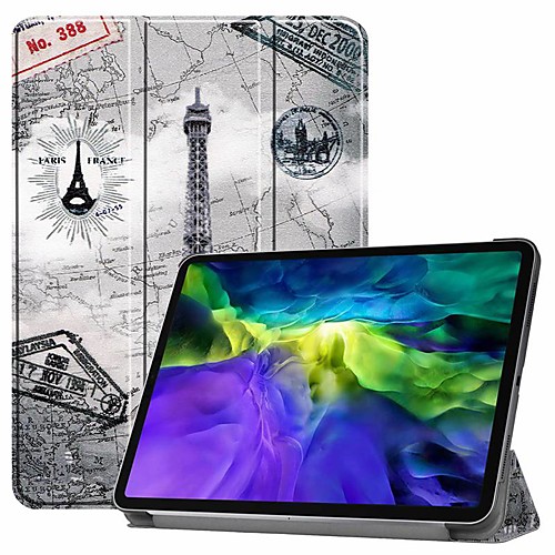 

Case For Pro 11''(2020) / iPad 10.2''(2019) / Ipad air3 10.5'(2019) Shockproof / with Stand / Flip Full Body Cases Eiffel Tower PU Leather Case For iPad (2017) / iPad Mini 5/4 iPad (2018) / iPad Air 2