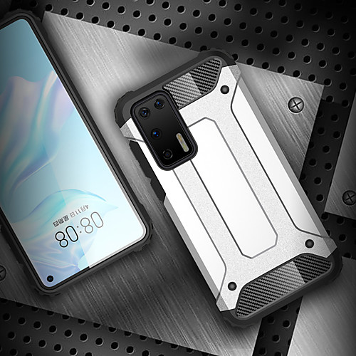 

Rugged Armor Phone Case For Huawei P40 Pro P30 Pro P30 Lite P20 Lite P Smart Plus 2019 P Smart Z Y9 Prime 2019 Y7 Pro 2019 Y6 Pro 2019 Y5 2019 Mate 30 Pro Hard PC Shockproof Back Cover