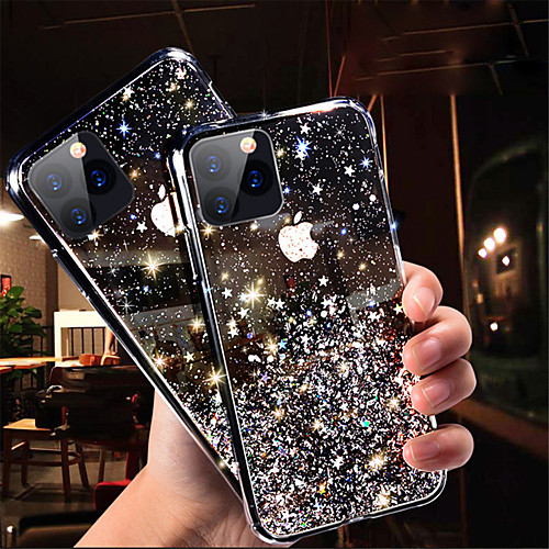 

Phone Case For Apple Back Cover iPhone 11 iPhone 11 Pro iPhone 11 Pro Max Glitter Shine sky Glitter Shine TPU
