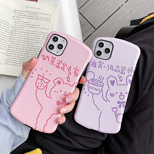 

Case For Apple iPhone 11 / iPhone 11 Pro / iPhone 11 Pro Max Shockproof Back Cover Cartoon TPU