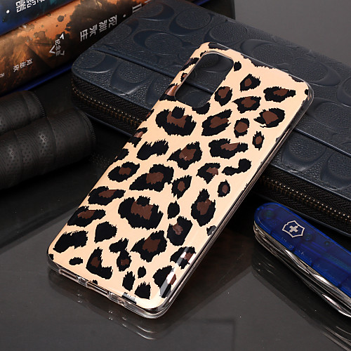 

Case For Samsung Galaxy S9 / S9 Plus / S8 Plus Plating / IMD / Pattern Back Cover Tile TPU