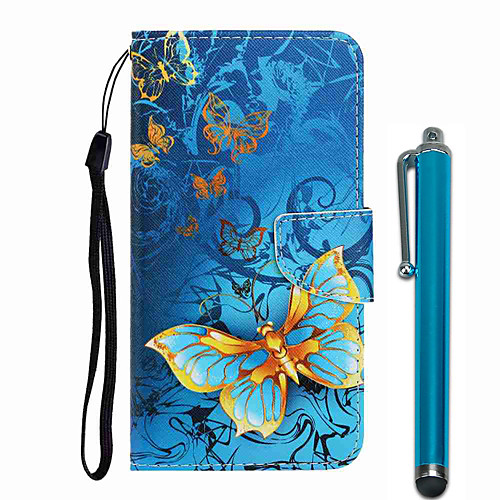 

Case For Samsung Galaxy Galaxy S10 / Galaxy S10 Plus / Galaxy S10 E Wallet / Card Holder / with Stand Full Body Cases Butterfly PU Leather / TPU