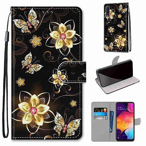 

Case For Samsung Galaxy S20 / S20 Plus / S20 Ultra Wallet / Card Holder / with Stand Full Body Cases Butterfly PU Leather / TPU for A51 / A71 / A81 / A91 / A01 / A21 / A50(2019) / A30s(2019)