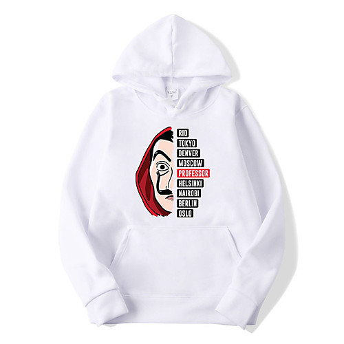 

Inspired by la casa de papel Dali Cosplay Costume Hoodie Pure Cotton Print Printing Hoodie For Men's / Women's