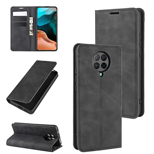 

For Xiaomi Redmi Note 7 / Redmi Note 8 / Redmi Note 8 Pro Retro-skin Business Magnetic Suction Leather Case with Holder & Card Slots & Wallet