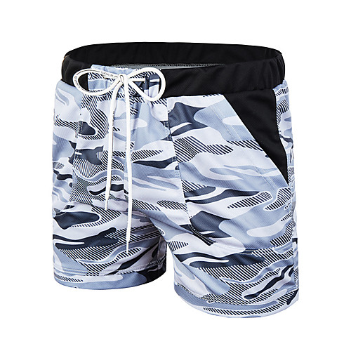 

Men's Running Shorts Sports & Outdoor Shorts Bottoms Drawstring Running Jogging Training Moisture Wicking Breathable Soft Sport Blue Gray / Micro-elastic / Athleisure / Athletic