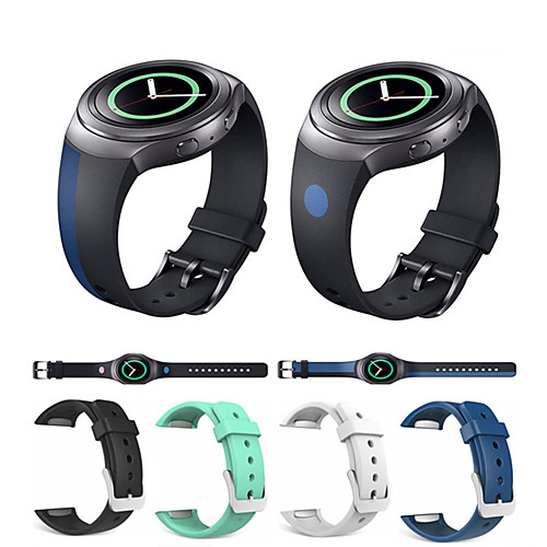 

strap For Samsung Galaxy Gear S2 R720 / R730 Smart Watch Silicone Band