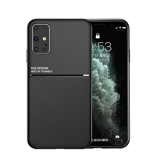 

Samsung S20Plus Mo Wenpi Skin Built-in Invisible Magnetic Suction Car Function Note10Plus Full Silicone Anti-fall S10E Protective Shell