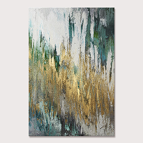 

Oil Painting Hand Painted Vertical Abstract Pop Art Modern Rolled Canvas (No Frame)