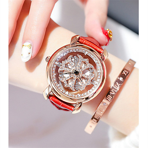 

Women's Quartz Watches Analog Quartz Luxury Water Resistant / Waterproof / One Year / Genuine Leather / Japanese