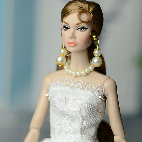 

Doll accessories Doll Dress Wedding For Barbiedoll Acrylic Polyester Acrylic Fibers Necklace For Girl's Doll Toy / Kids