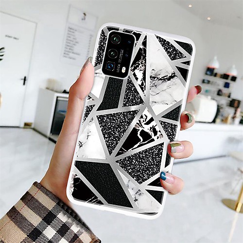 

Case For Huawei P Smart 2019/Honor 8A/Y7 2019 Ultra-thin / Frosted / Pattern Back Cover Geometric Pattern / Marble TPU For Huawei P Smart Z/Y6 2019/Honor 8X/20/20 Pro/9x/9x Pro/P40 Pro