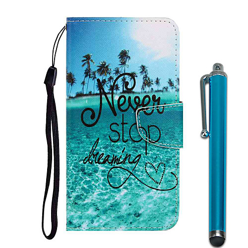 

Case For Apple iPhone 11 / iPhone 11 Pro / iPhone 11 Pro Max Wallet / Card Holder / with Stand Full Body Cases Scenery PU Leather / TPU