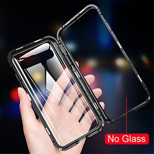 

Case For Samsung Galaxy Galaxy A50(2019) / A71 Shockproof / Transparent Back Cover Solid Colored Tempered Glass / Metal