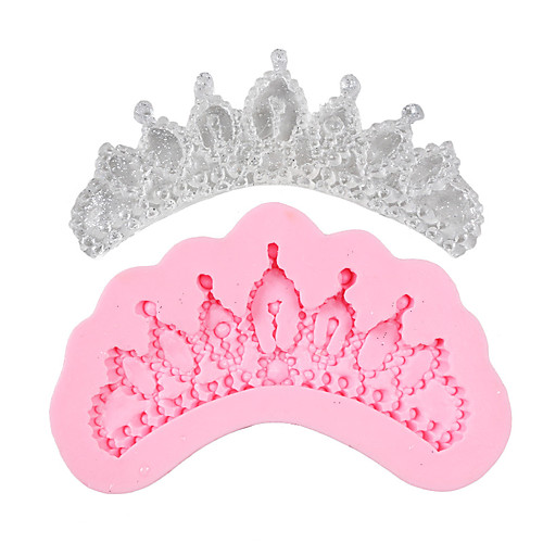 

1pcs Crown Decoration Modeling Cake Fondant Silicone Baking Mold DIY