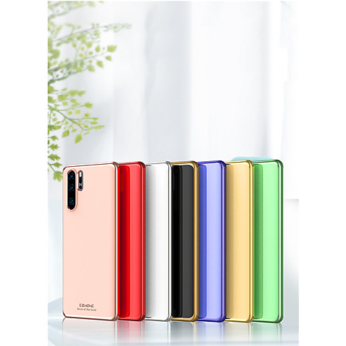 

Case For Huawei Huawei P30/P30 Pro/P30 Lite/P20/P20 Pro/P20 Lite/Mate20/Mate20 Pro/Mate20 Lite Shockproof / Plating Back Cover Solid Colored TPU