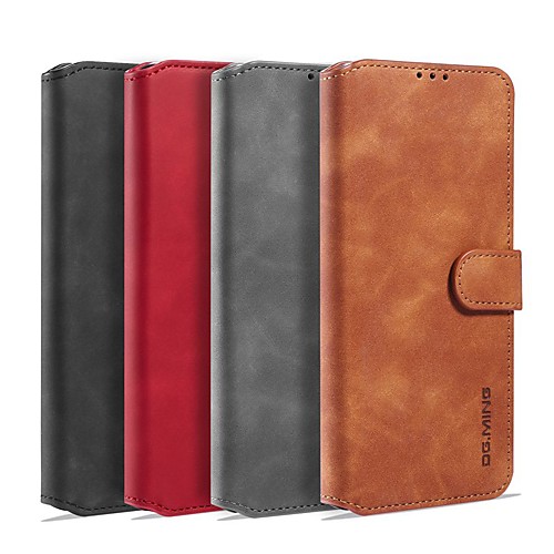 

Case For Samsung Galaxy S20 Ultra / A51 / M40S / A71 Wallet / Card Holder / Shockproof Full Body Cases Solid Colored PU Leather Case For Samsung A90 5G / A10S/A20S/ A30S/A40S/A50S/Note 10 Plus/S10 5G